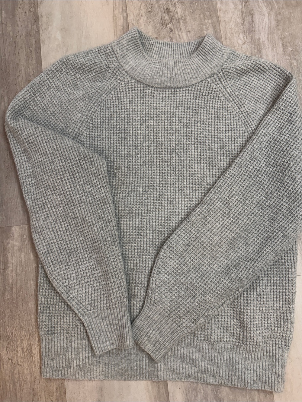 Gap oversized textured Knit Classic Crew